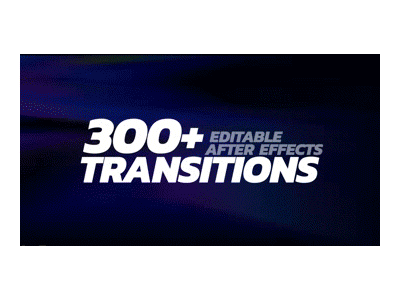 300+ Video Transitions FX After Effects Set broadcast digital transitions fashion glitch transitions movie presentation promo seamless slideshow titles trailer transition transitions pack vlog youtube