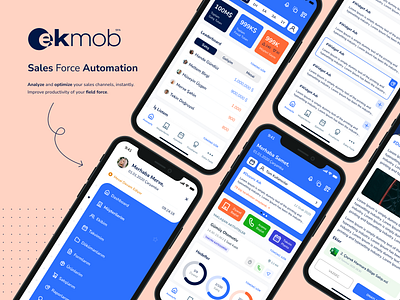 Mobile App Design for Ekmob