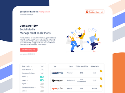 UI UX Design for Sociality.io ui ui design ux uxdesign webdesign