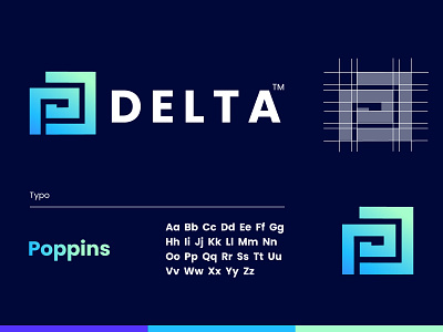 Delta Logo Design | D Letter Logo Mark