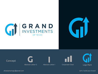 Grand Investment logo design