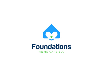 Foundation Home Care Agency Modern Logo Design