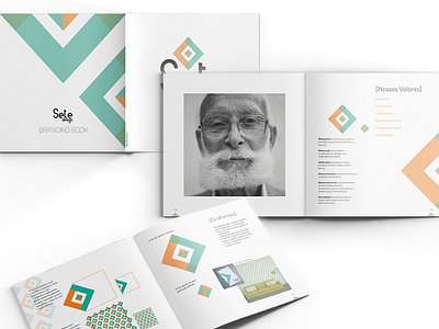 Branding Sete Design book branding design graphic design