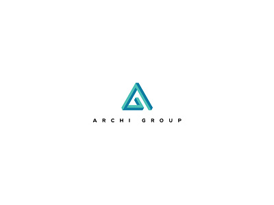 Logotype Redesign Proposal architecture illusion imposible logo logotype mark object penrose piramyd triangle