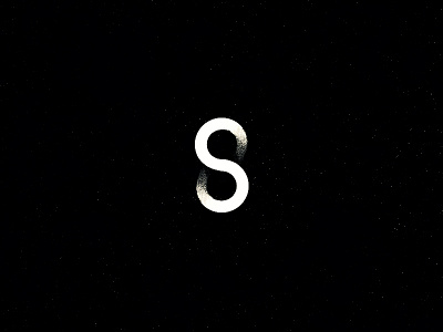 "S" | number 5 infinity letter logo mark mono motion s shadows sign symbol