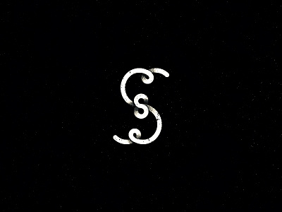 Double "S" | number 6 infinity letter line logo mark mono s shadows sign space symbol