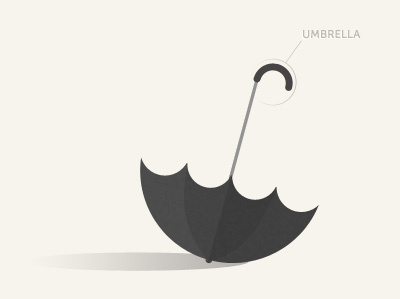 Umbrella illustration umbrella