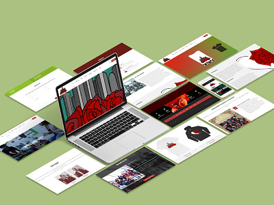 $500 Website Design - Org. Wordpress Design for Detroit Roses