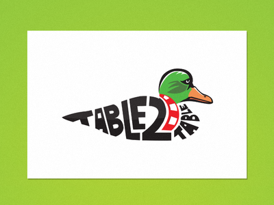 Table 2 Table Logo Design blackjack logo detroit graphic designer duck hunting duck logo flat design illustration logo mallard logo poker chips poker logo typography vector