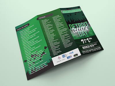 Detroit College Day - Brochure Design