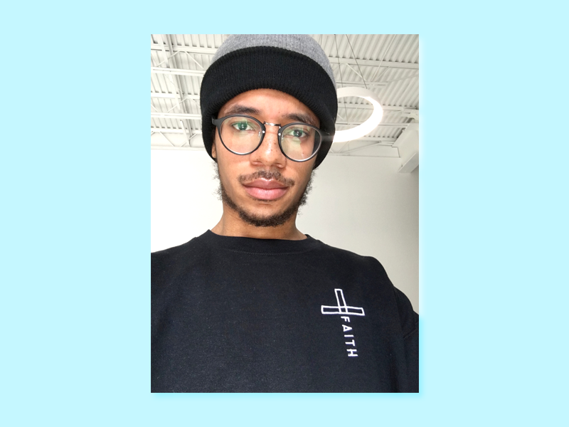 Embroidered Faith Cross Christian Sweatshirt by Chris Ford on Dribbble