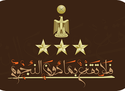 فلا تقنع بما دون النجوم arabic design illustration instagram logo star type typogaphy vector