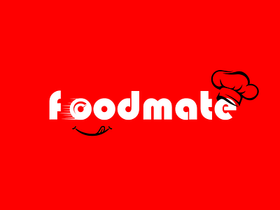 Foodmate Food App Logo Design branding design food app graphic design illustrator logo logo design