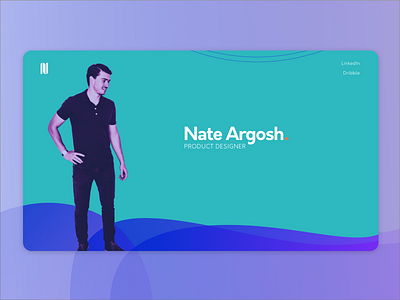 Minimalist Portfolio colorful minimalism portfolio productdesign typogaphy ux design