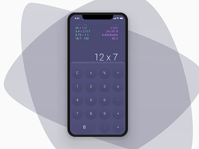 Calculator calculator daily ui mobile ui