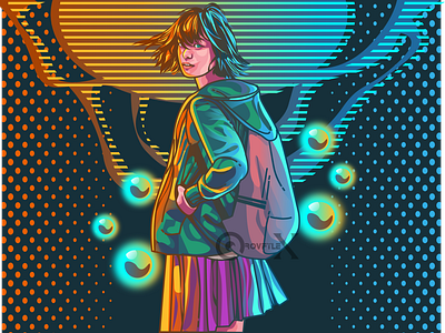 Girl Full Color Style