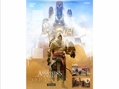 Assassin's Creed Poster Concept branding design flat graphic design icon illustration lettering logo ui vector