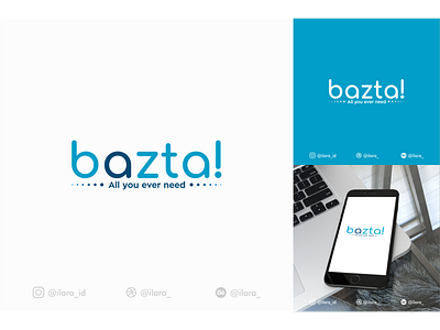 Unused Logo Concept for "Bazta", For Sale!! branding design flat graphic design icon illustration logo ui vector