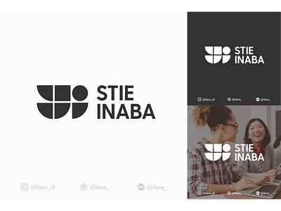 Unused Logo Concept for "STIE INABA", For Sale!! branding design flat graphic design icon illustration lettering logo ui vector