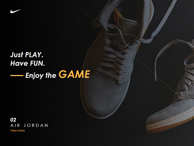 Nike Wear Home design web