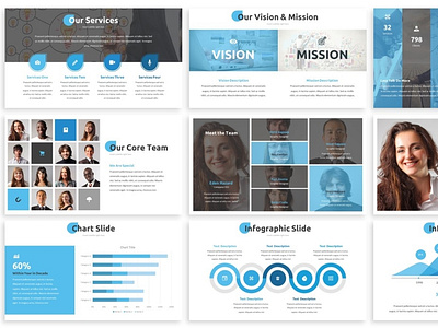 Clevo - Business Powerpoint Template by SlideFactory on Dribbble