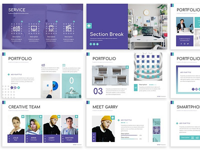 Kotak - Geometrics Powerpoint Template By Slidefactory Studio On Dribbble