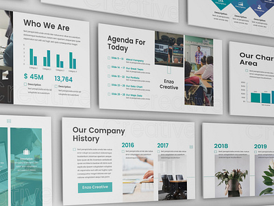 Enzo - Creative Powerpoint Template