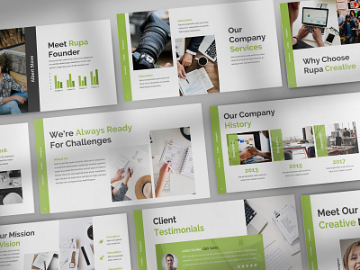 Rupa - Creative Powerpoint Template business presentation clean finance investor lookbook pitchdeck powerpoint template presentation simple slides