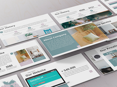 Urban - Interior Powerpoint Template business presentation clean finance investor lookbook minimal pitchdeck powerpoint template presentation simple