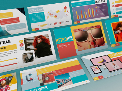 Retrorik - Retro Powerpoint Template