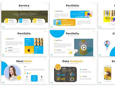 Boo - Multipurpose Creative Powerpoint Template by SlideFactory on Dribbble