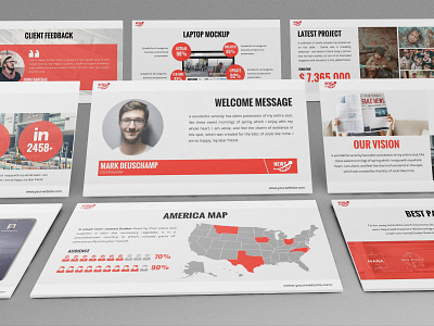 News - Multimedia Powerpoint Template business presentation finance investor lookbook minimal pitchdeck powerpoint template presentation simple slides