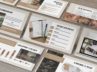 Alhambra - Lookbook Powerpoint Template business presentation finance investor lookbook minimal pitchdeck powerpoint template presentation proposal slides