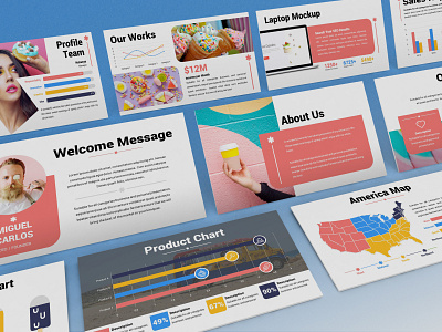 Popsicle - Colorful Powerpoint Template