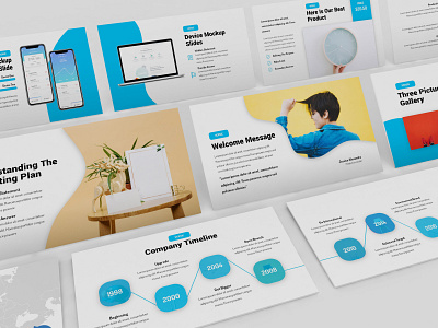 Versie - Fluid Style Powerpoint Template