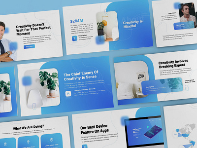 Gradasi - Gradient Powerpoint Template business presentation clean finance investor lookbook minimal pitchdeck powerpoint template presentation simple