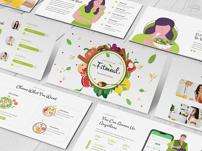 Fitmeal – Vegetarian Presentation Template