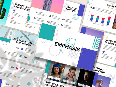 Emphasis – Memphis Presentation Template