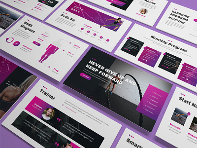 Stamin – Sport Presentation Template