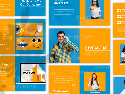 Divergent – Creative Presentation Template