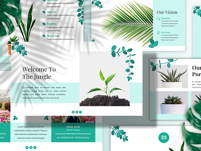 Tamaman – Gardening Presentation Template