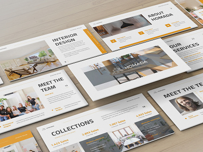 Homada – Architecture Presentation Template architecture business presentation clean keynote template lookbook minimal pitchdeck powerpoint template presentation proposal simple slides