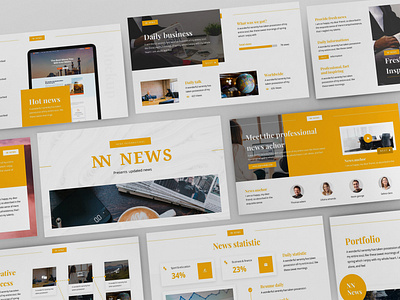 NN News – Broadcasting Presentation Template