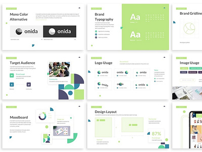 Onida – Logo Branding Presentation Template by SlideFactory on Dribbble