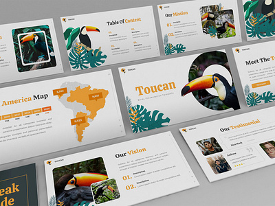 Toucan – Tropical Presentation Template