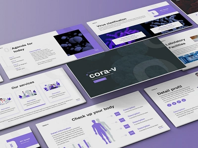 Cora V – Medical Presentation Template business presentation clean coronavirus disease doctor education flu healthcare hospital influenza infographic learning medical medicine modern pitchdeck powerpoint template presentation simple slides