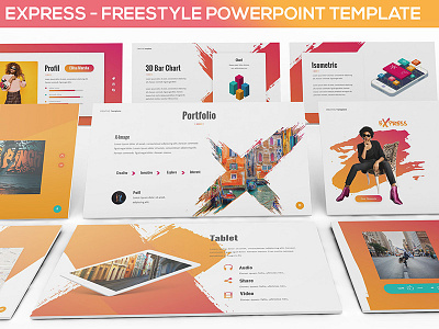 Express - Freestyle Presentation Template