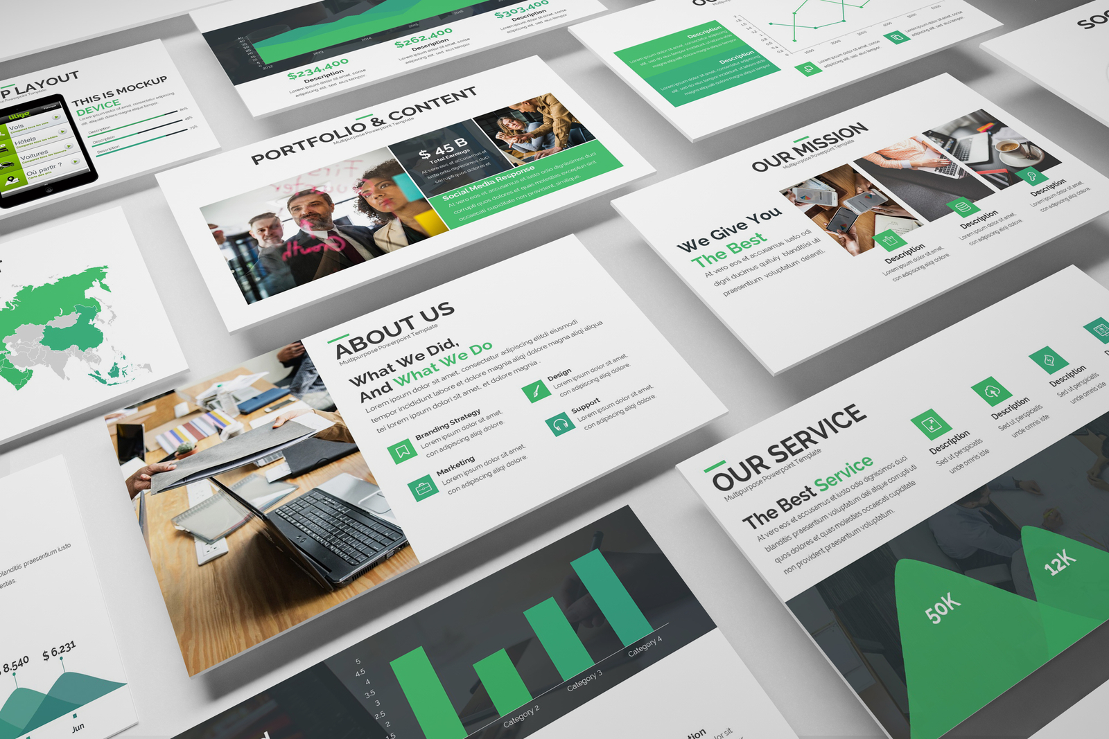 Zapnu - Multipurpose Powerpoint Template by SlideFactory on Dribbble