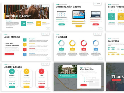 U-Learn - Education Powerpoint Template by SlideFactory on Dribbble