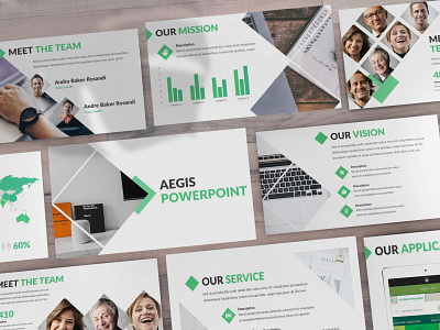 Aegis - Consultant Powerpoint Template business presentation clean finance investor lookbook minimal pitchdeck powerpoint template presentation slides